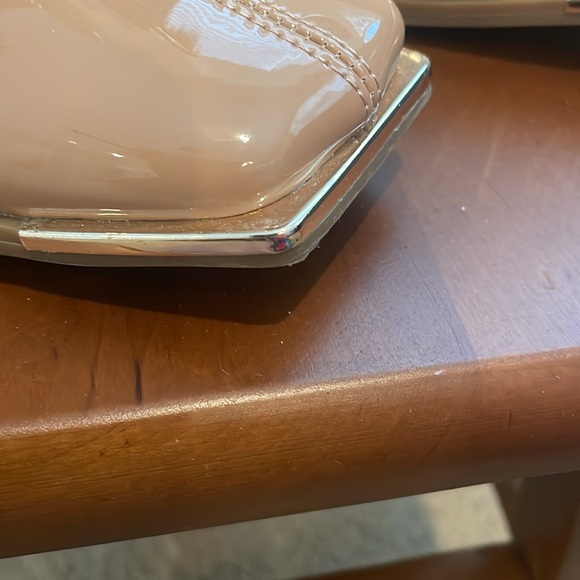 Forever 21 faux Patton leather three-quarter Carmel color boots.Worn 1x. Size 8. - Picture 3 of 9